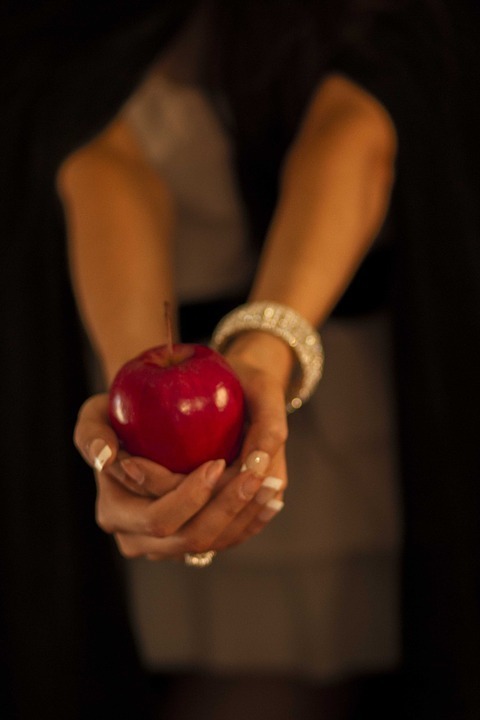 手下のアップルポイズンのりんごに注目 ヴィランズのグッズは人気が高い ディズニーラブハック